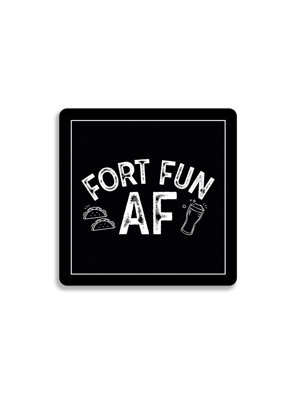 Fort Fun AF black magnet