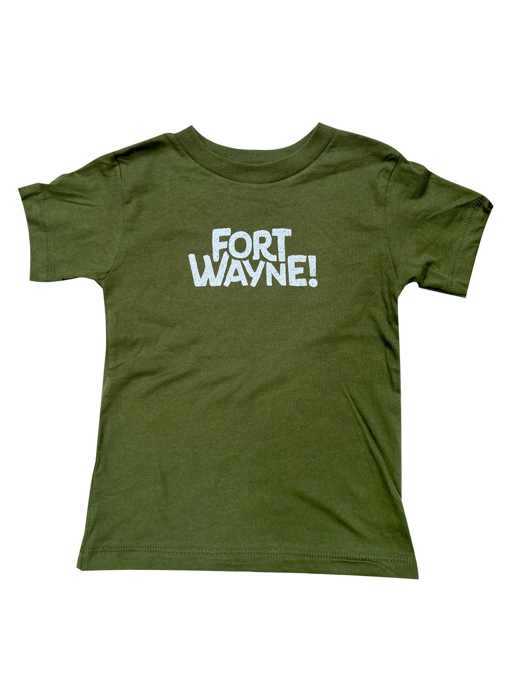 Fort Wayne! toddler t-shirt  in Military Green color