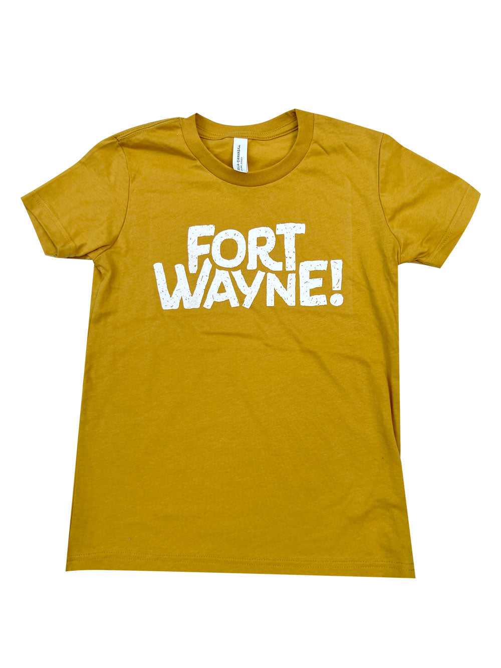 Fort Wayne! youth t-shirt  in Mustard color