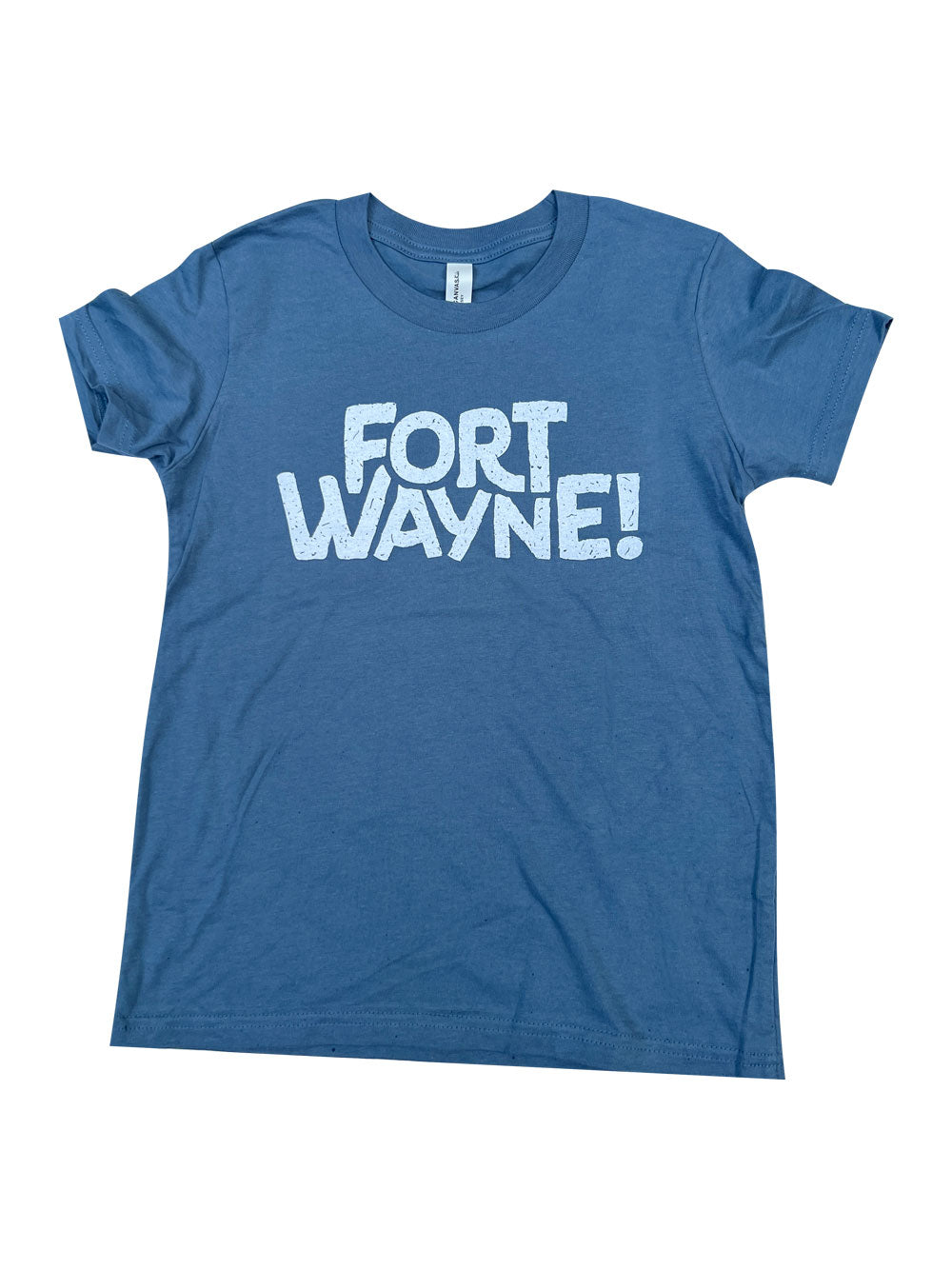 Fort Wayne! youth t-shirt  in Steel Blue color