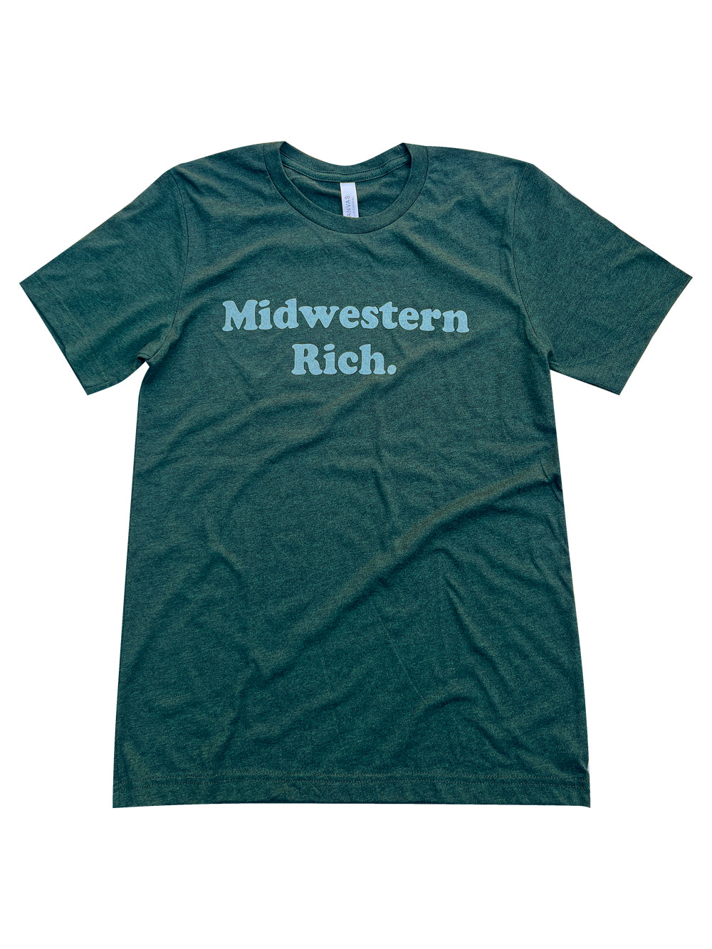 Midwestern Rich Heather Emerald T-shirt