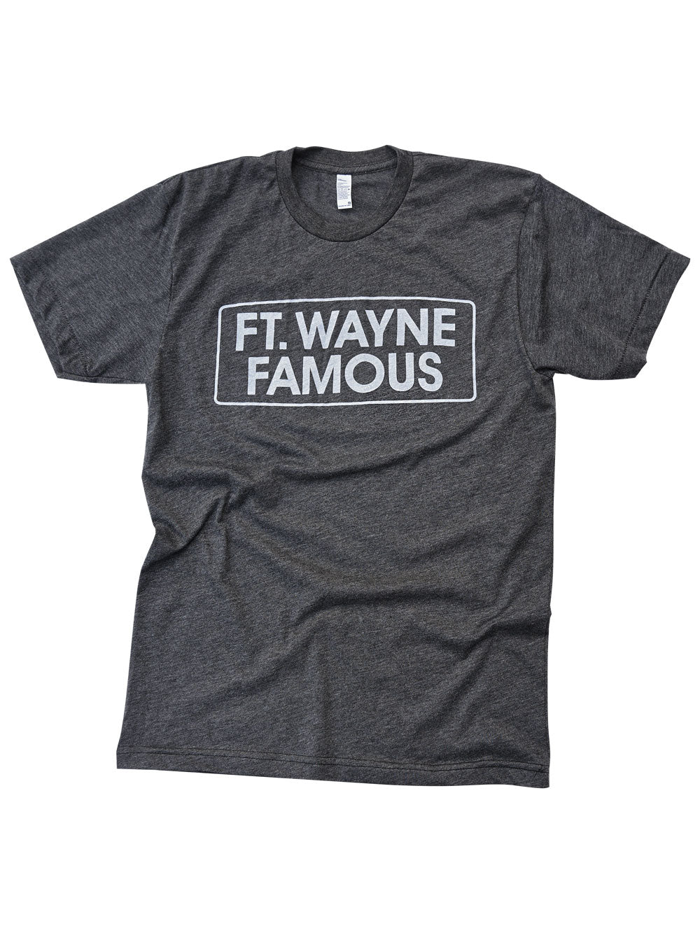 Fort Wayne Famous charcoal heather t-shirt
